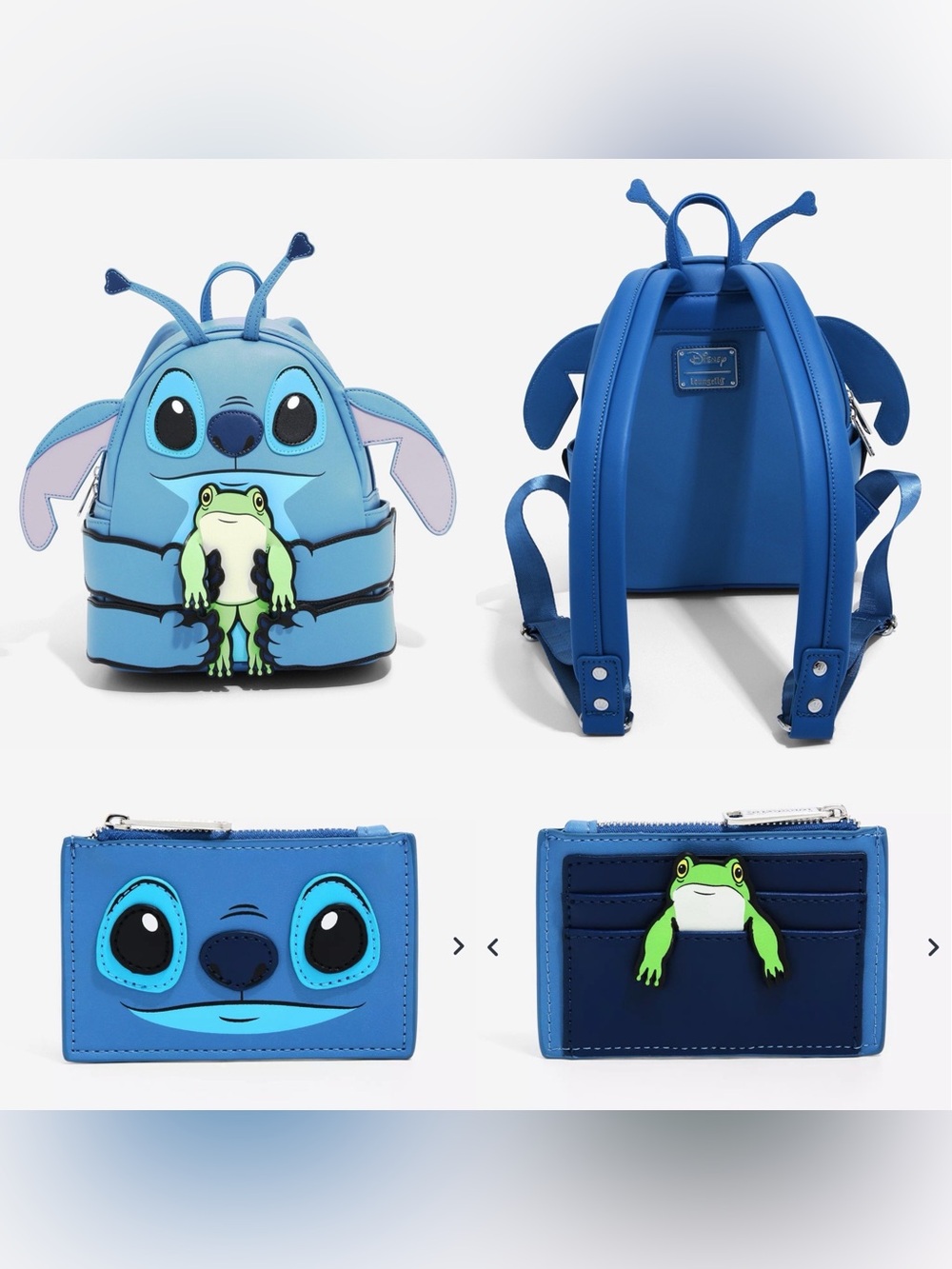 Loungefly Disney Lilo & Stitch Frog Figural
Mini Backpack+cardholder